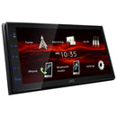 JVC KW-M180BT 6.8" Touchscreen Double DIN Car Stereo – Bluetooth Android Mirroring Reversing Camera Input