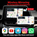 JVC KW-M690BW Wireless Apple CarPlay & Android Auto Head Unit