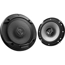 Kenwood KFC-S1666 6 inch 2-Way Coaxial Speakers Sound Stage Series