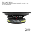 Recoil LX65-4P 6.5-Inch High-Power Midrange PRO Speaker 250W RMS