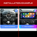 Daiko Hiro Car Stereo Wireless Carplay Android  Auto For Mazda 2 Demio 2007-13