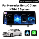 Mercedes-Benz C-Class NTG4.5 Linux 10.25" Wireless CarPlay & Android Auto Screen (RHD)