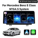 Mercedes-Benz E-Class NTG4.5 Linux 10.25" Wireless CarPlay & Android Auto Screen (RHD)