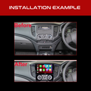 Daiko X Car Stereo Carplay Android Auto For Mitsubishi Triton 2015-20 Manual AC