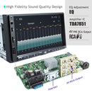 One Car Stereo 7" Wireless Carplay Android Auto Head Unit