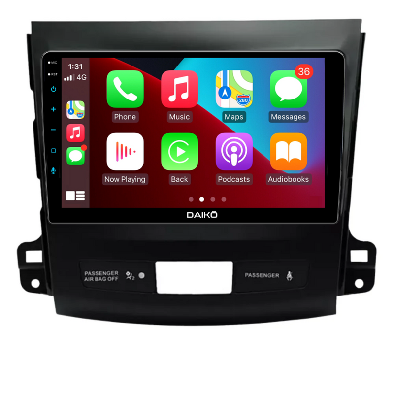 Daiko X Car Stereo Carplay Android Auto For Mitsubishi Outlander 2005-12