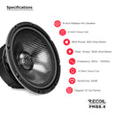Recoil PMB8.4 Echo Pro 8-Inch High-Power Midbass Speaker 400W RMS