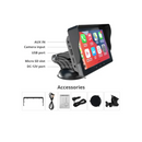Portable Carplay Android Auto On-Dash Unit Full Touch Maps