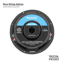 Recoil PW10D2 10-Inch Dual 2-Ohm Subwoofer 800W MAX