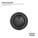 Recoil PW8D2 Echo Pro 8" Dual 2-Ohm Car Subwoofer