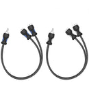 Recoil R1M2F OFC RCA Y-Adaptor 1 Male to 2 Female Pair