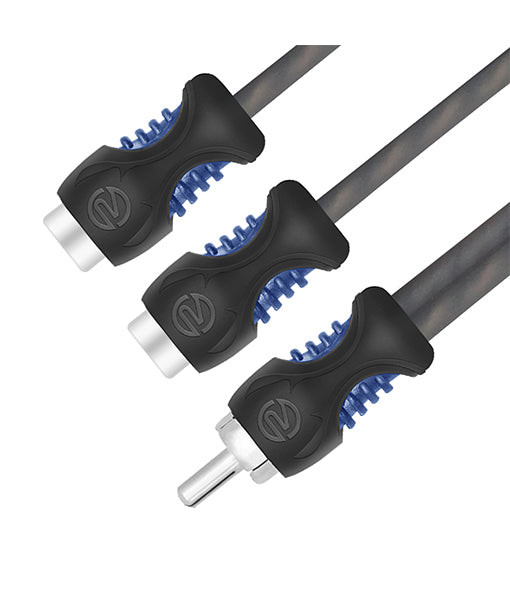 Recoil R1M2F OFC RCA Y-Adaptor 1 Male to 2 Female Pair