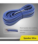 Recoil RCK0 0AWG Amplifier Wiring Kits True Complete 0 Gauge 2-Channel CCA with OFC RCA Cable