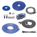 Recoil RCK0 0AWG Amplifier Wiring Kits True Complete 0 Gauge 2-Channel CCA with OFC RCA Cable