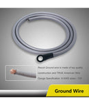 Recoil RCK8 True 8AWG Amplifier Wiring Kit  Gauge 2-Channel Complete with OFC RCA cable