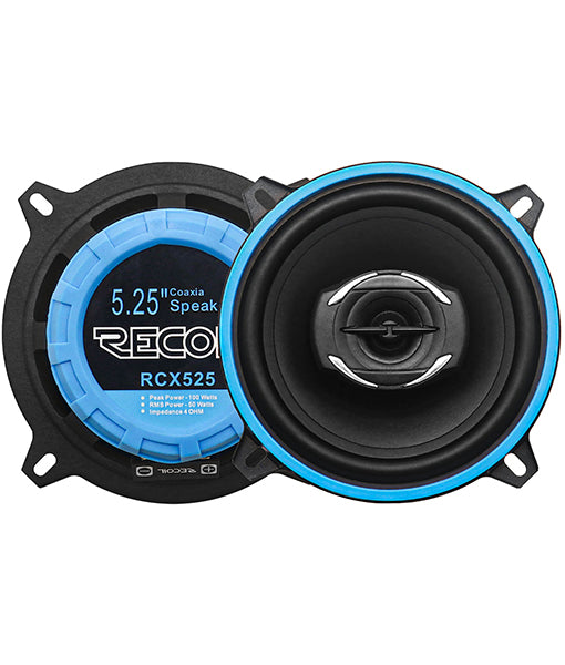 Recoil RCX525 Echo Series 5.25-Inch Car Audio Coaxial Speakers System