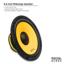 Recoil RLM65 Level-3 Series 6.5-Inch Car Audio Component Speaker System