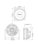 Recoil RMS35 Premium 3.5” Component Midrange Speaker