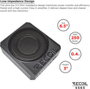 SS65 Ultra-Thin 6.5″ Active Under-Seat Car Subwoofer