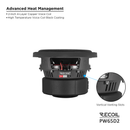 Recoil PW65D2 Echo Pro 6.5" Dual 2-Ohm Car Subwoofer