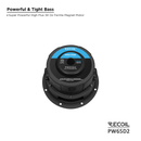 Recoil PW65D2 Echo Pro 6.5" Dual 2-Ohm Car Subwoofer