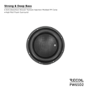 Recoil PW65D2 Echo Pro 6.5" Dual 2-Ohm Car Subwoofer