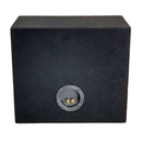 SUBWOOFER BOX FOR 12" SINGLE SUB BLACK