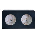 SUBWOOFER BOX FOR 2 x 12" SUB DOUBLE BLACK