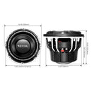 Recoil SW12D2 12inch Dual 2-Ohm Car Subwoofer 2400W Max