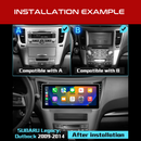 Daiko Hiro Car Stereo Wireless Carplay Android  Auto For Subaru Outback Legacy 2009-2014