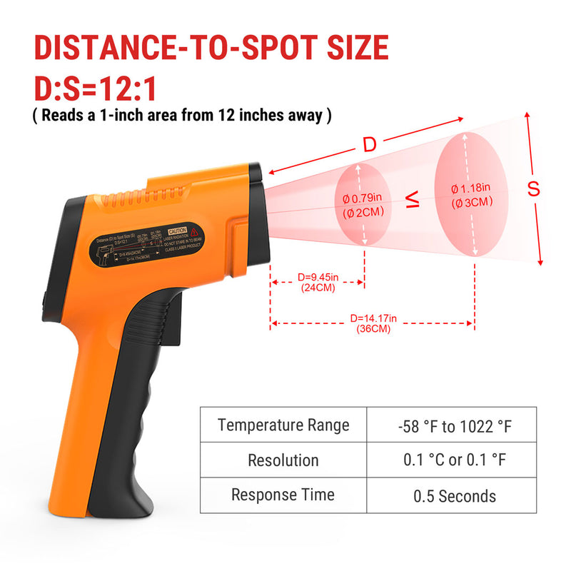 Infrared Thermometer ThermoPro TP30 Contactless Thermometer