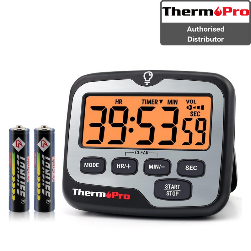 ThermoPro TM01 Digital Timer with Countdown Touchable Backlit