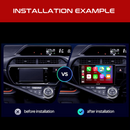 Daiko Multimedia Unit Wireless Carplay Android Auto GPS For Toyota Aqua 2011-2017