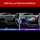 Daiko Hiro Car Stereo Wireless Carplay Android  Auto For Toyota Hilux 2016-2022