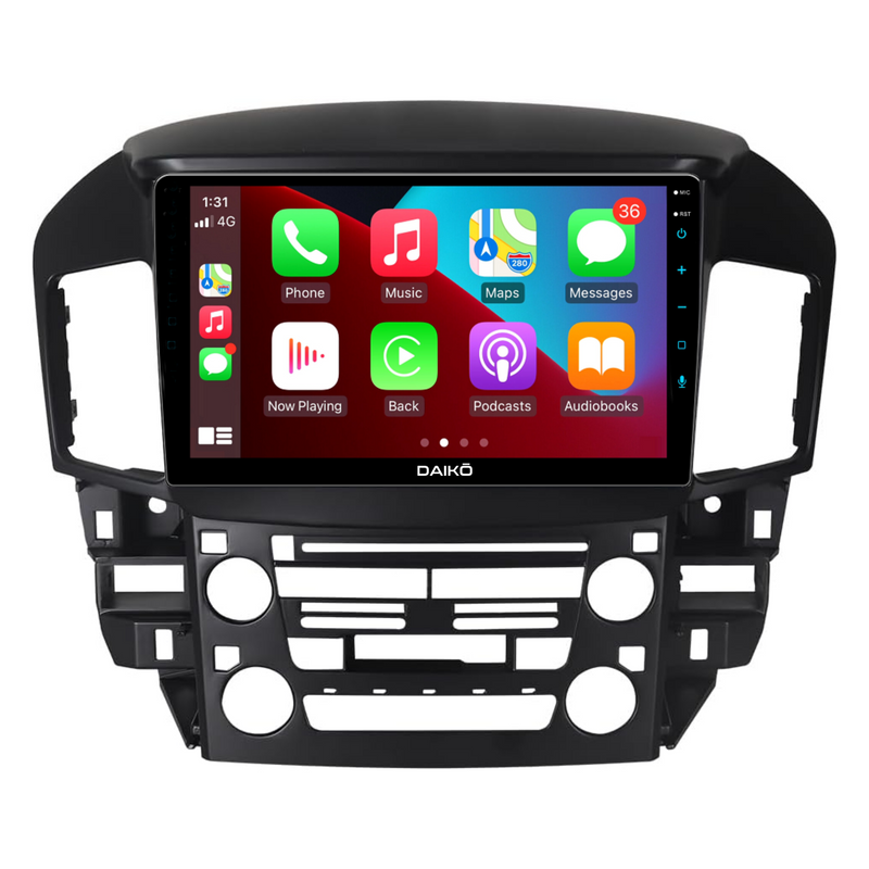 Daiko PRO Car Stereo Carplay Android Auto For  Lexus RX Toyota Harrier 1998-05