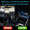 Wireless Charger For Mitsubishi Outlander 2013-2018 15W Fast Charging For Mobile Phone