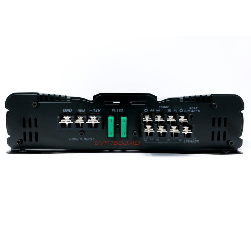 Cerwin Vega CVP1600.4D 4‑Channel Class AB Car Amplifier 1600W Max