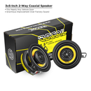 Recoil RLX352 Level-3 Series 3.5" Coaxial Car Speakers (Pair)