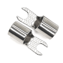 Recoil ST408-20 4AWG Copper Spade Terminals