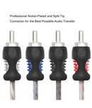 Recoil RCI417 RCA Audio Cable 4-Channel 5m