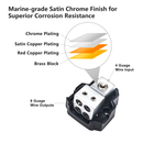Recoil SDB14 4-Way Mini Power/Ground Distribution Block