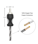 Recoil RCI417 RCA Audio Cable 4-Channel 5m