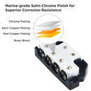 Recoil BDB24 4-Way Power Distribution Block