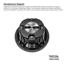 Recoil XM65.4 NEO 6.5" Neodymium Midrange Speakers (Pair)