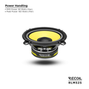 Recoil RLX525 Level-3 Series 5.25" Coaxial Car Speakers (Pair)