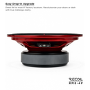 Recoil RM8-4P Red Storm Series 8" High-Power Midrange Speaker (Pair)