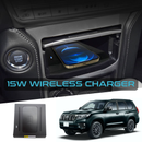 Wireless Charger For Toyota Land Cruiser Prado 2018-2021 15W Fast Charging For Mobile Phone