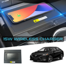 Wireless Charger For Toyota Camry (8th Gen) 2017-2022 15W Fast Charging For Mobile Phone