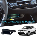 Wireless Charger For Toyota C-HR 2019-2021 15W Fast Charging For Mobile Phone