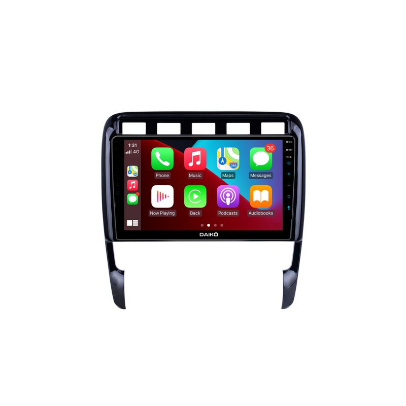 Daiko Car Stereo Wireless Carplay Android Auto For Porsche Cayenne 2003-2010